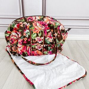 Floral Quilted Women's Vera Bradley Diaper bag